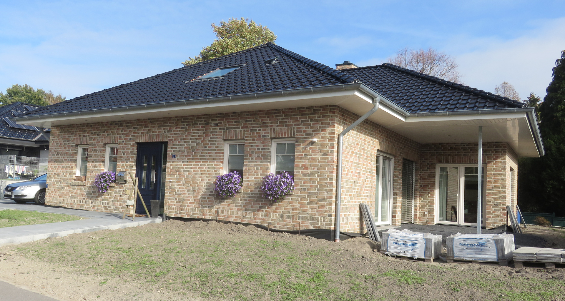 Bungalow rechte Seite mit Erker in Bad Bentheim