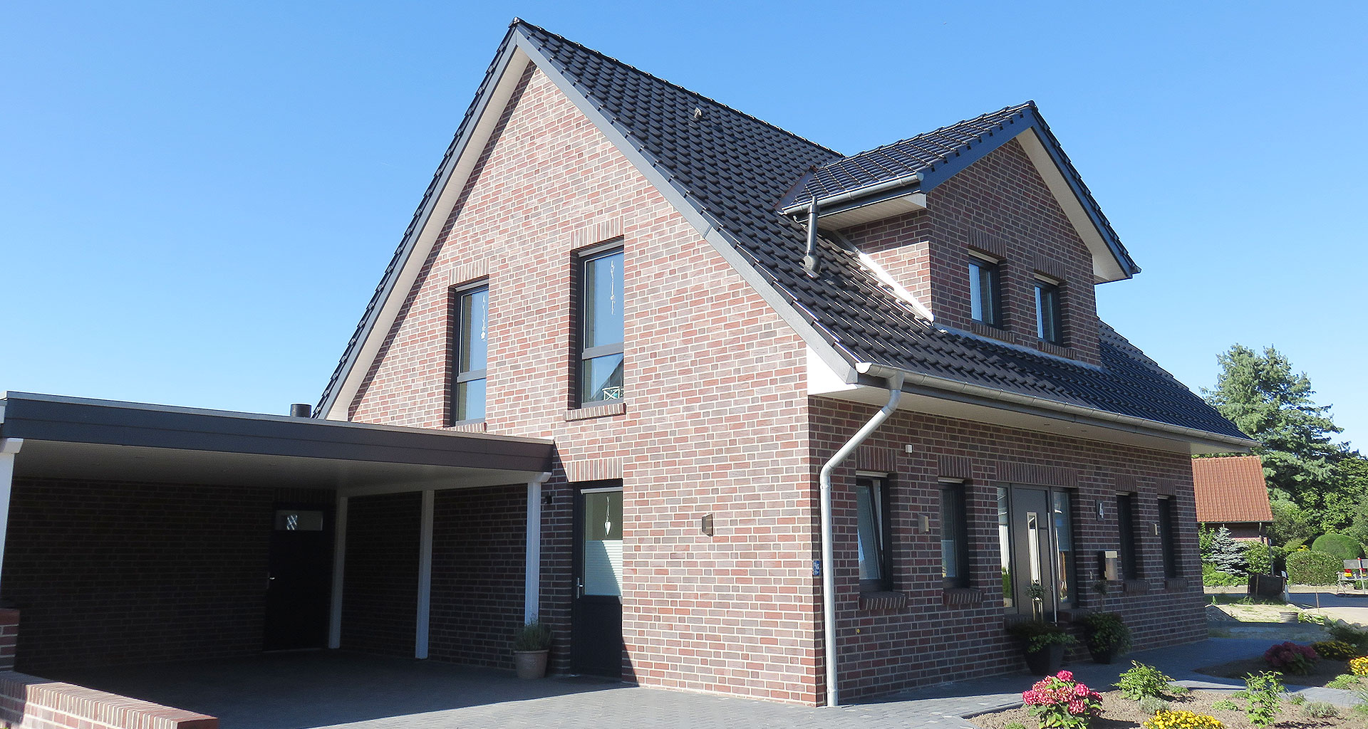 Einfamilienhauses rechte Seite Carport in Grafschaft Bentheim Bad Bentheim 2016