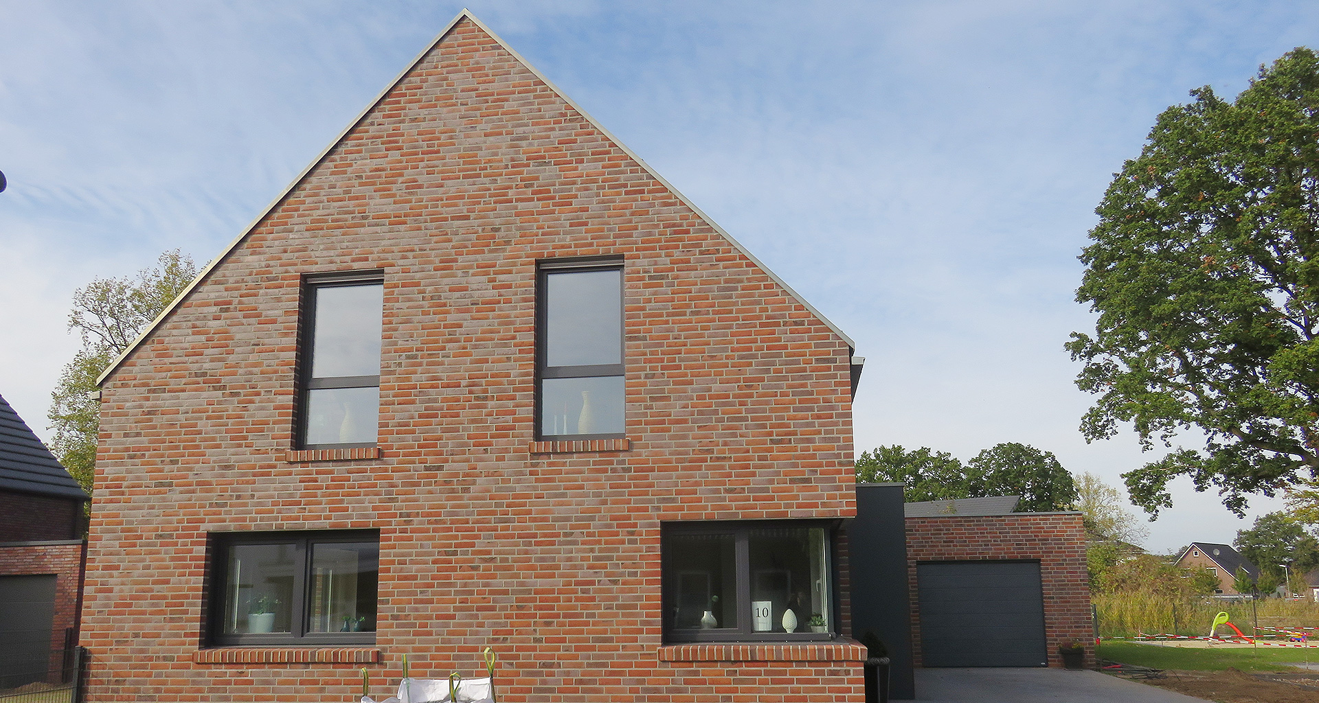 Einfamilienhaus Front in Grafschaft Bentheim Nordhorn 2017