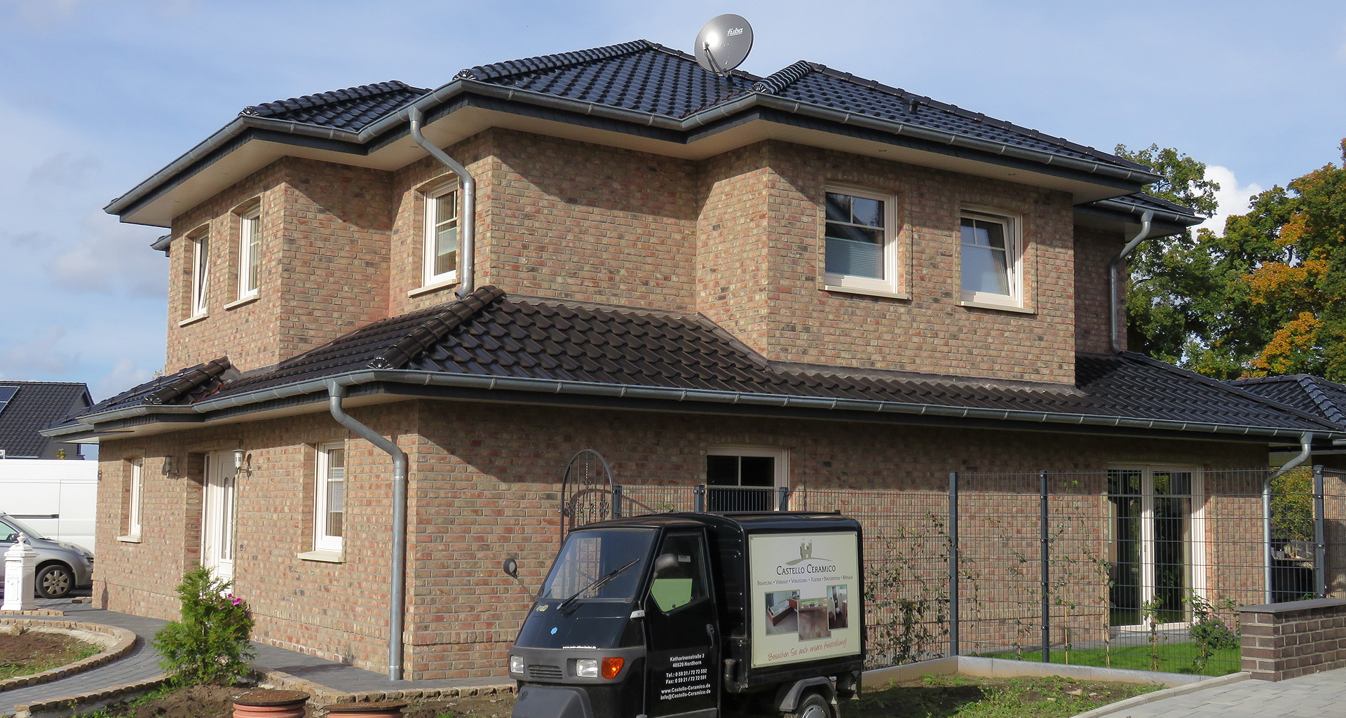 Landhaus in Nordhorn Front rechte Seite