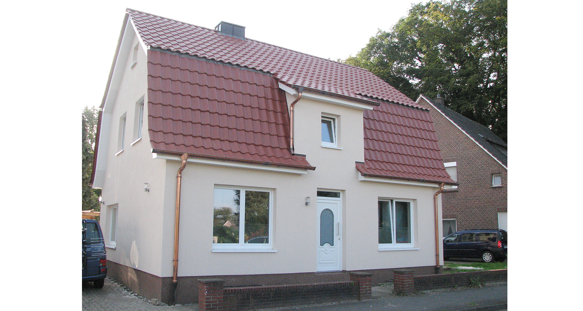 Saniertes und Umgebautes Wohnhaus Nordhorn Front